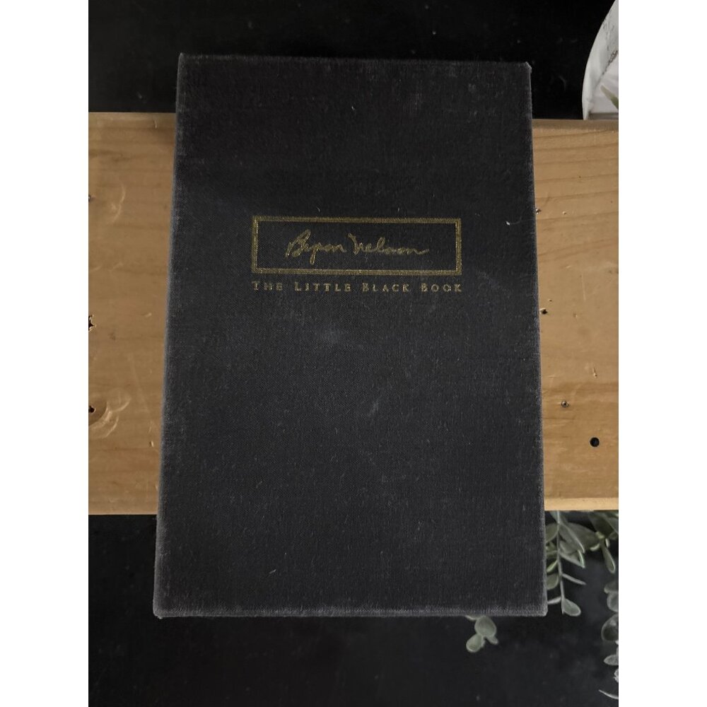 Bintage Byron Nelson "The Little Black Book" 1995 with Slipcase Hardcover Book